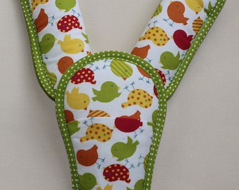 Shoulder pads and  crotch cover,