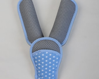 Shoulder pads and  crotch cover,