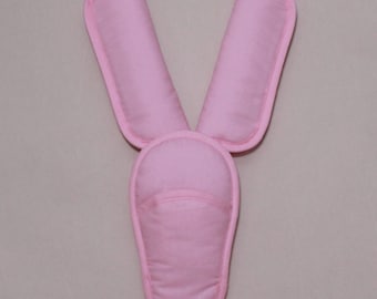 Shoulder pads and  crotch cover,