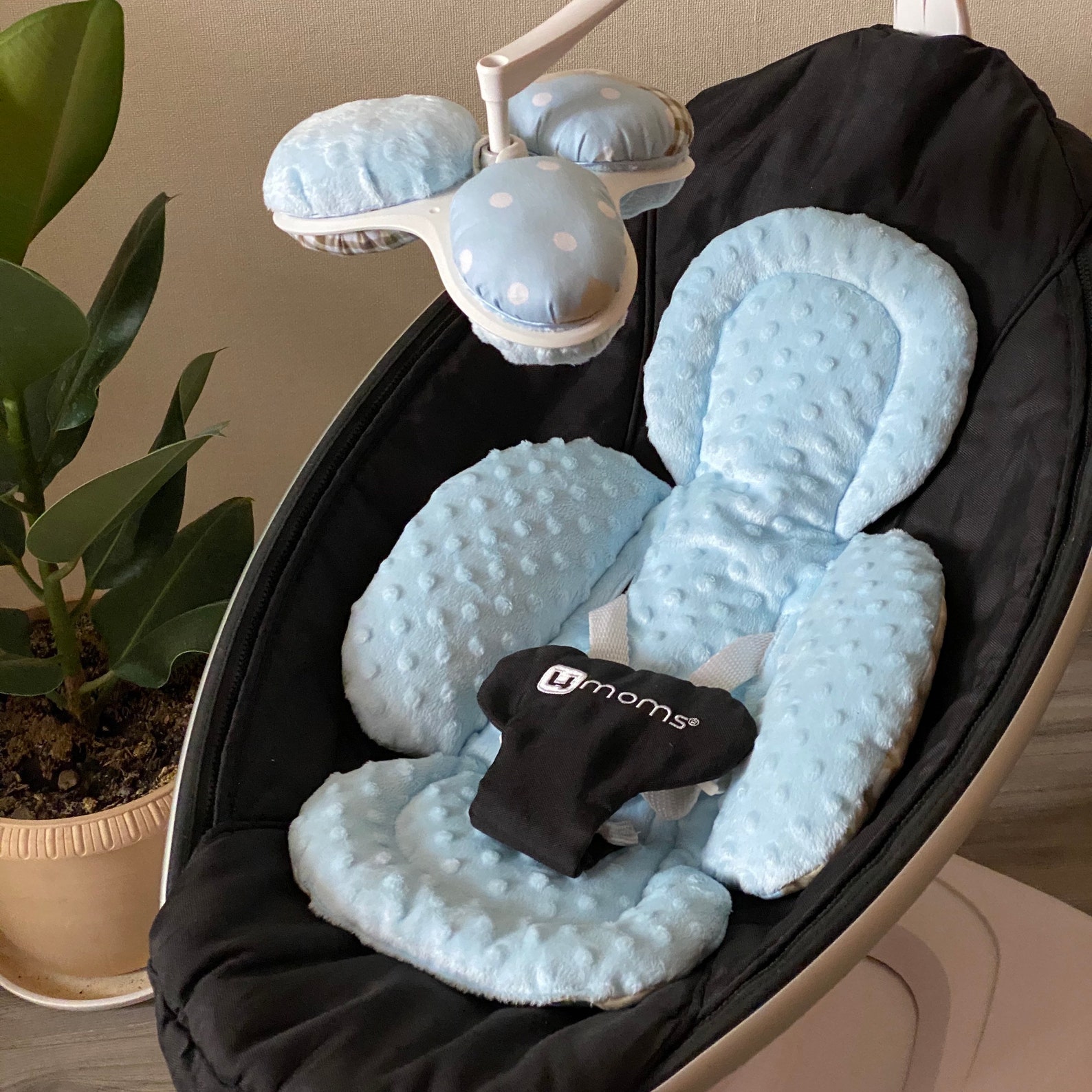 4moms rockaroo and mamaroo infant insert reversible light Etsy