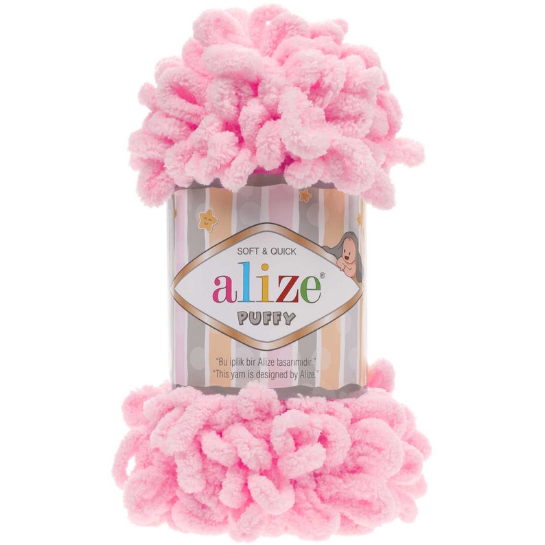 Alize Puffy Blanket Yarn Baby Yarn Velvet Plush Yarn Easy Etsy