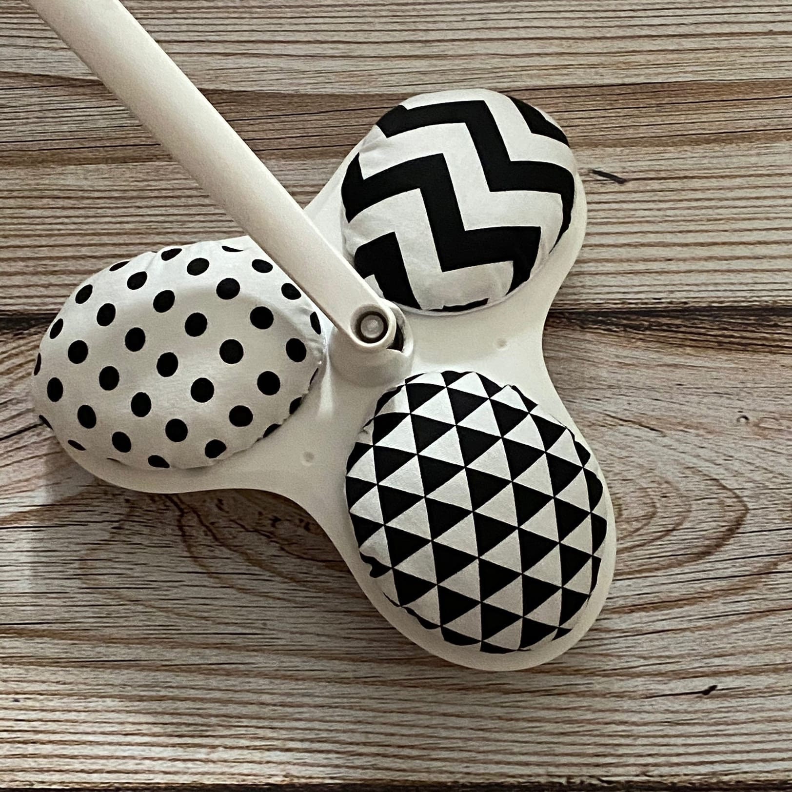 Black and white mamaroo balls reversible 4moms balls double Etsy