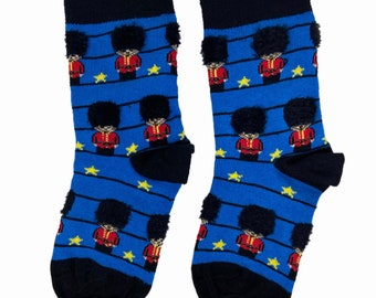 Children's Novelty 3D Queen's Guard Socks