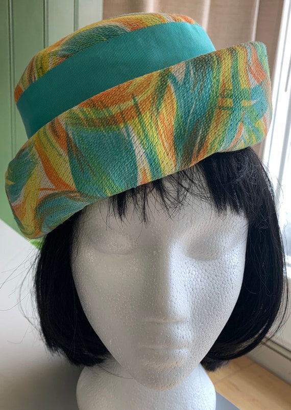 Colorful Vintage 1960’s Multicolor Hat