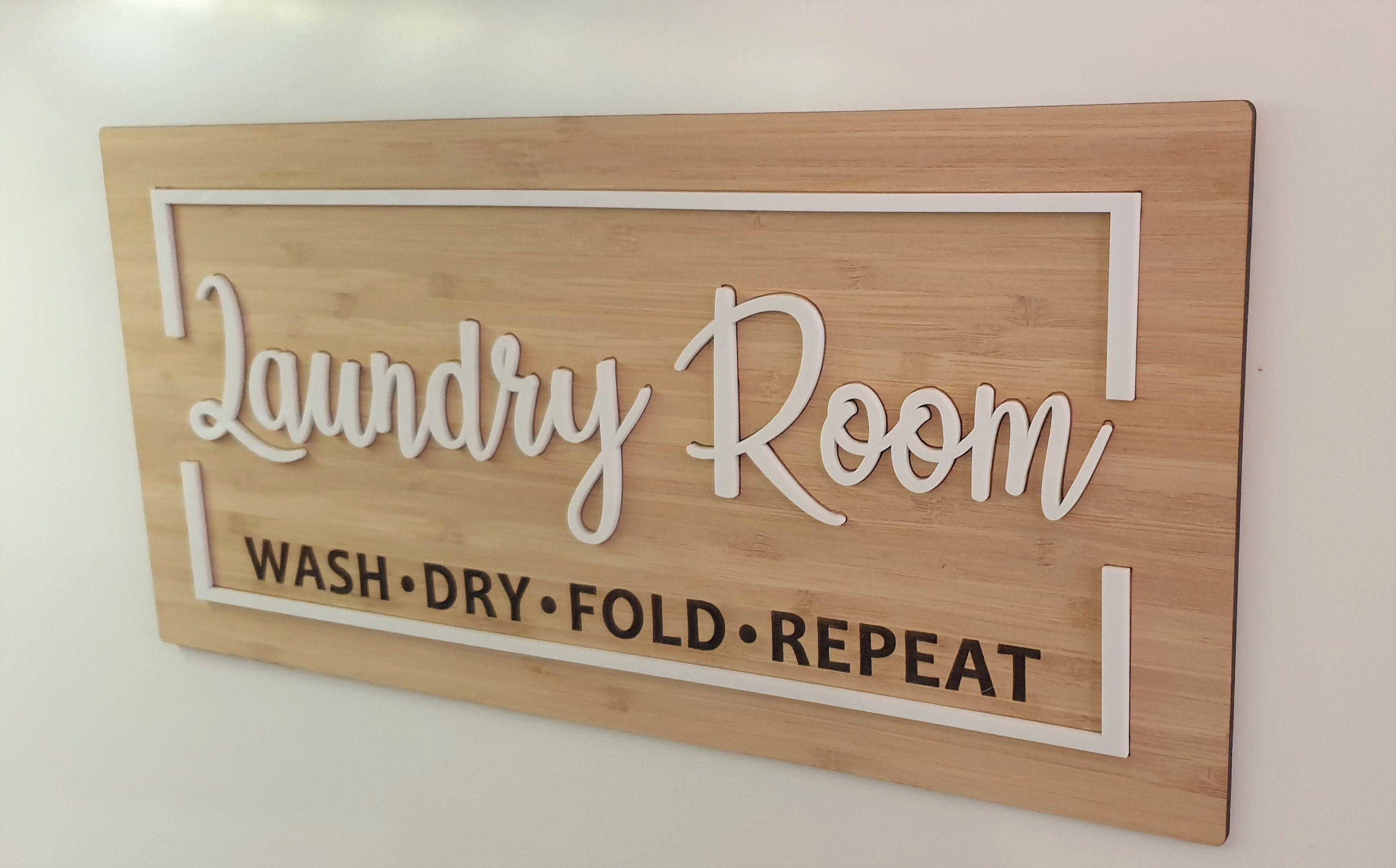 Laundry Room Decor Sign Vintage Modern Wall Decor Decor | Etsy