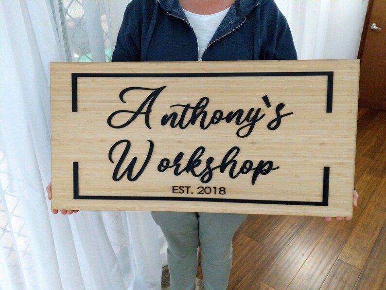 Personalised Home Bar Sign Pub Beer Sign Wood Established Etsy Australia