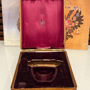Antique House of Fabergé Large   fitted case  box circa 1914