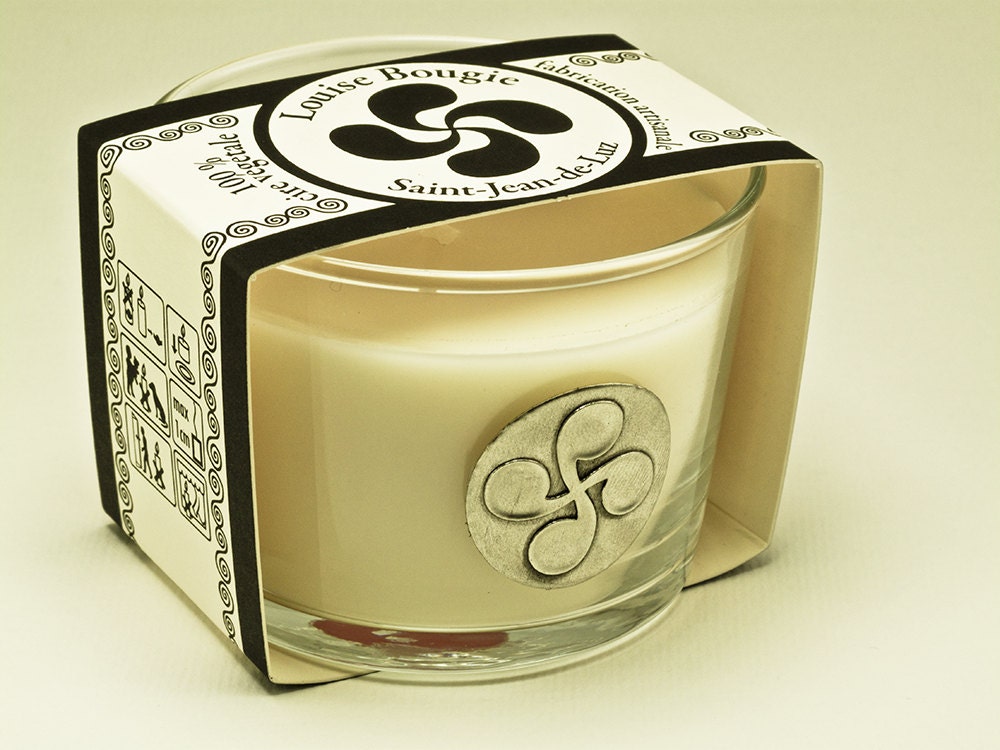 Louise-Bougie Parfumée 100% Cire Végétale