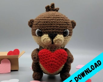 Olly the Otter Amigurumi *-* Digital Pattern Only *-*