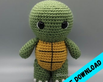 Theodore the Turtle Amigurumi *-*Digital Pattern Only*-*
