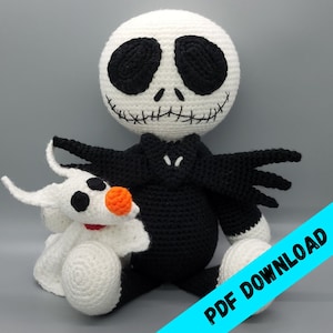 Bone Daddy and Ghost Dog Lovey *-*Digital Pattern Only*-*
