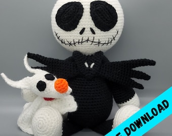 Bone Daddy and Ghost Dog Lovey *-*Digital Pattern Only*-*