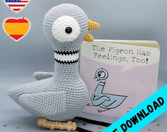 The Sassy Bird Crochet Amigurumi *-*Digital Pattern Only*-*