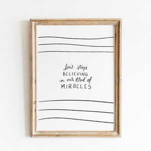 Digital Prints | Black and White Printable | Christian Faith Quote ...