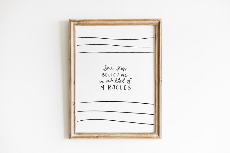 Digital Prints | Black and White Printable | Christian Faith Quote ...