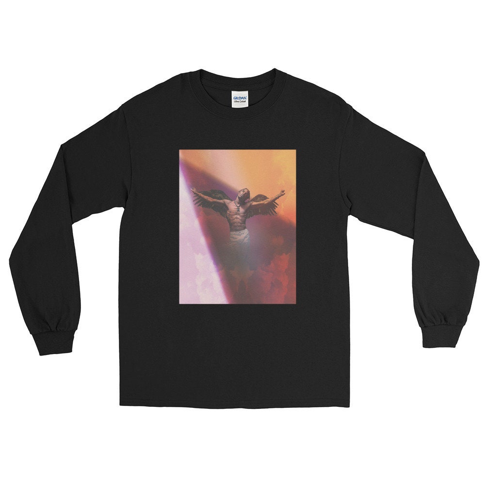 Tシャツ・カットソー Travis Scott Air Records Long Sleeve T-shirt s-l1200.png