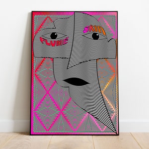 Flume Skin Poster