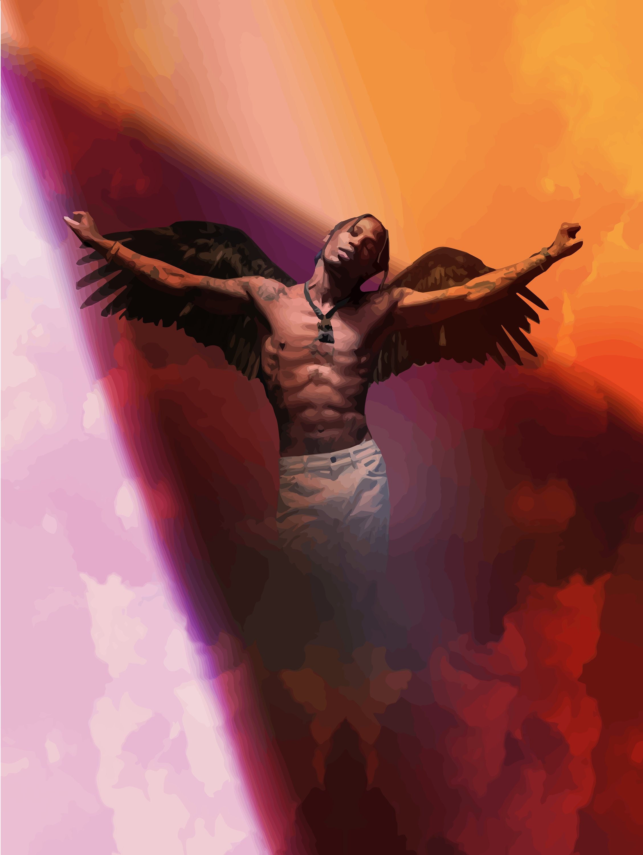Travis Scott Poster Etsy