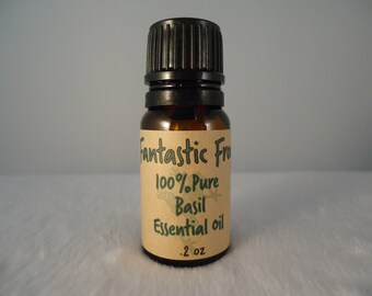 Basil 100% Pure Essential Oil .2 oz