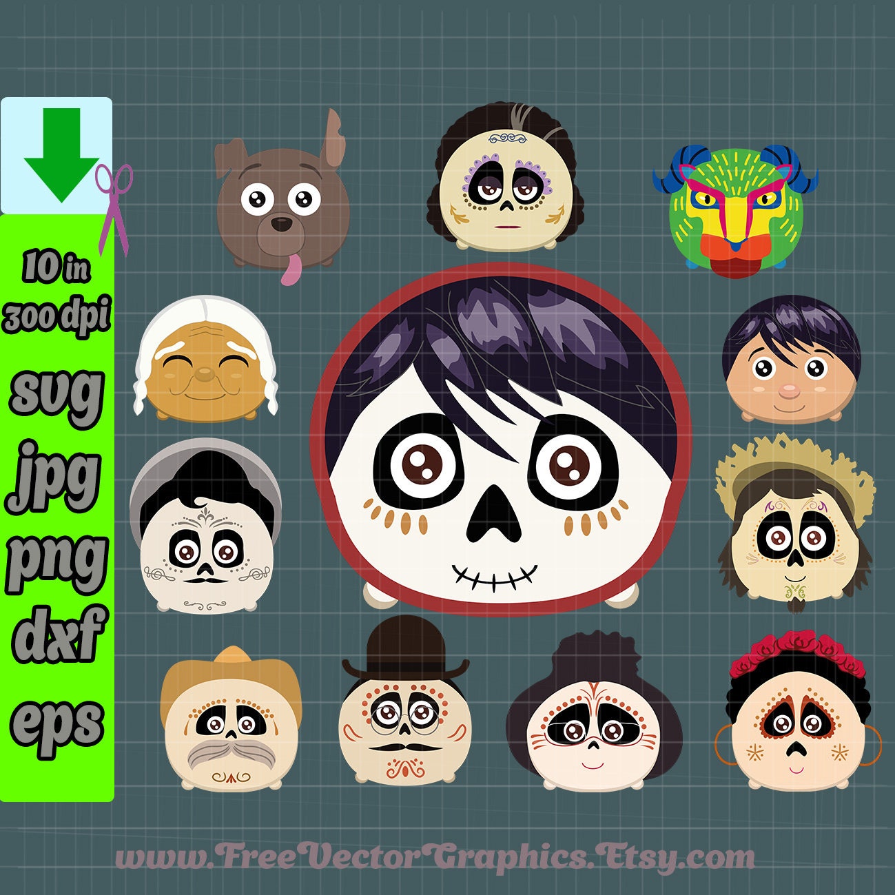 Free Free 252 Disney Coco Svg Free SVG PNG EPS DXF File
