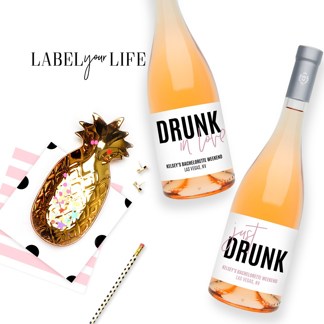 Drunk in Love Just Drunk Wine Labels Champagne Labels Etsy