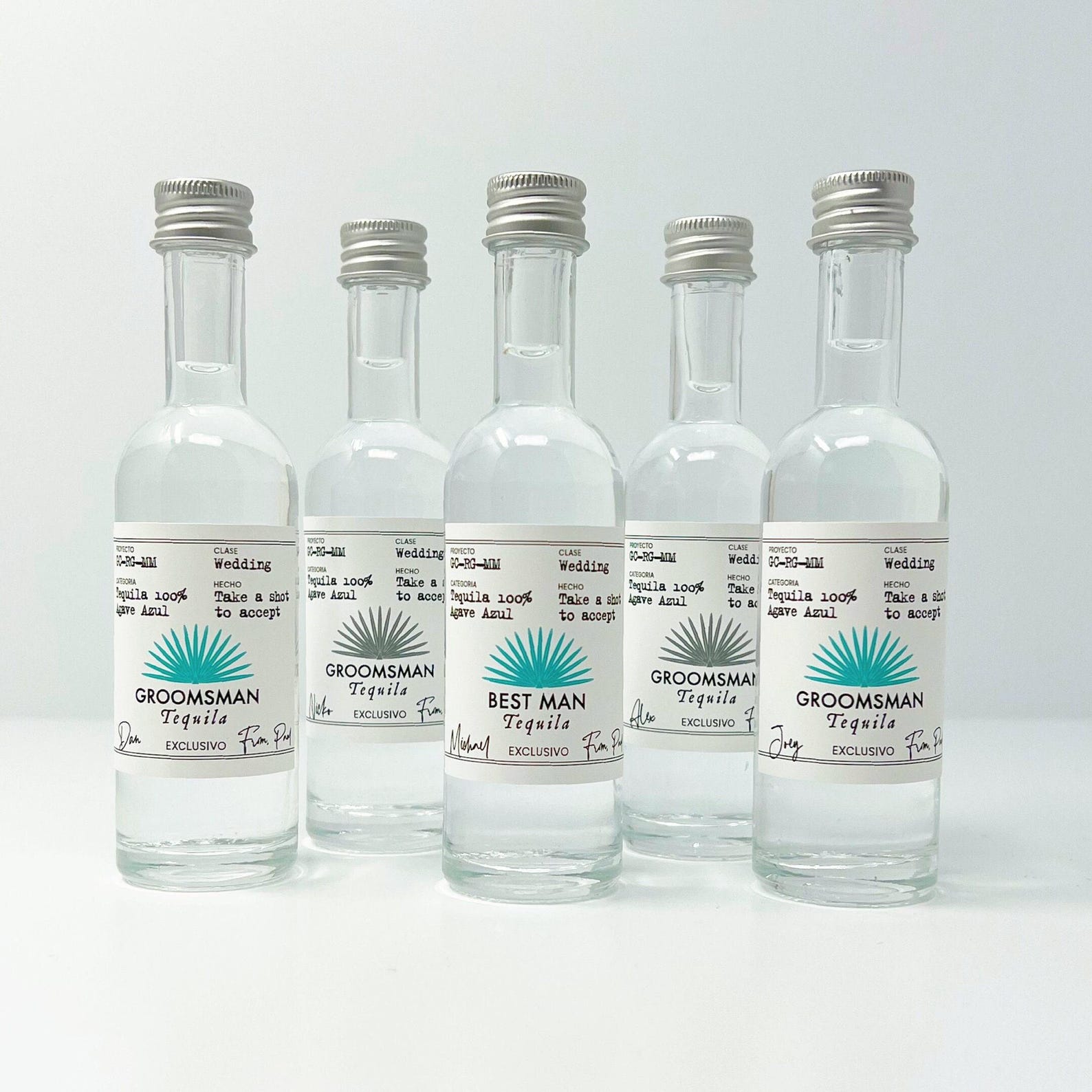 Casamigos Labels for Groomsman & Best Man Proposal, Will You Be My ...