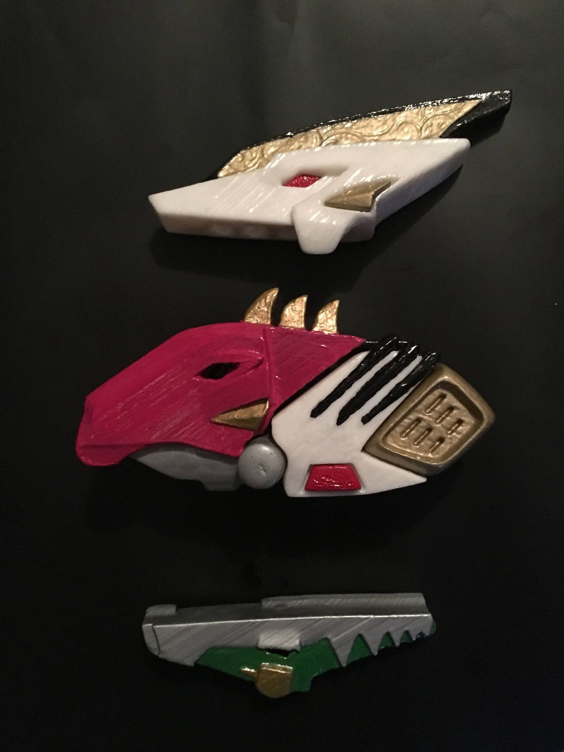 Power Rangers Dino Thunder White Drago Morpher | Etsy