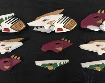 パワーレンジャース　ダイノサンダーホワイト Hasbro パワーレンジャー ライトニングコレクション ダイノ