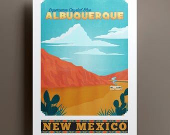 Albuquerue Travel Poster