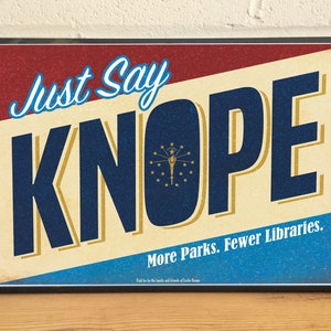 Knope Campaign Poster