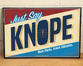 Knope Campaign Poster