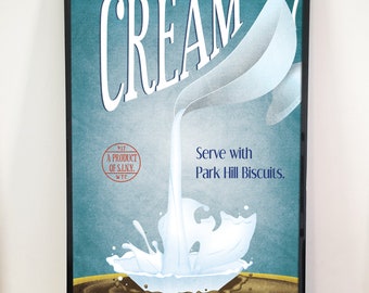 Cream Poster