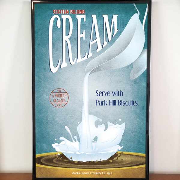 Cream Poster