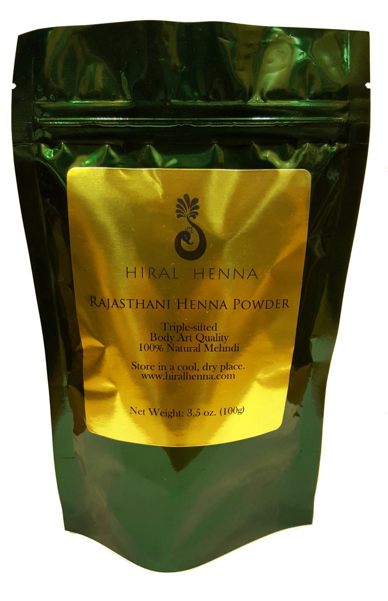 Hiral Henna 100g Rajasthani Henna Powder Etsy