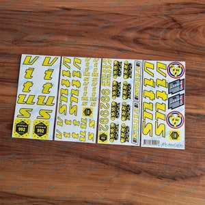 Restoration Decals Kit for VITUS 992 Dural All Alluminium Frame Fork Stickers Set