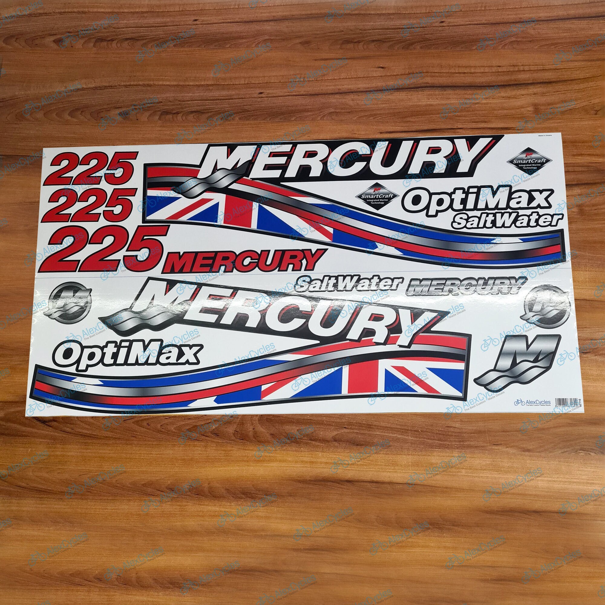 Cupples Mercury Outboard Custom Poker Cards Cupples Mercury Outboard Custom Poker Cards