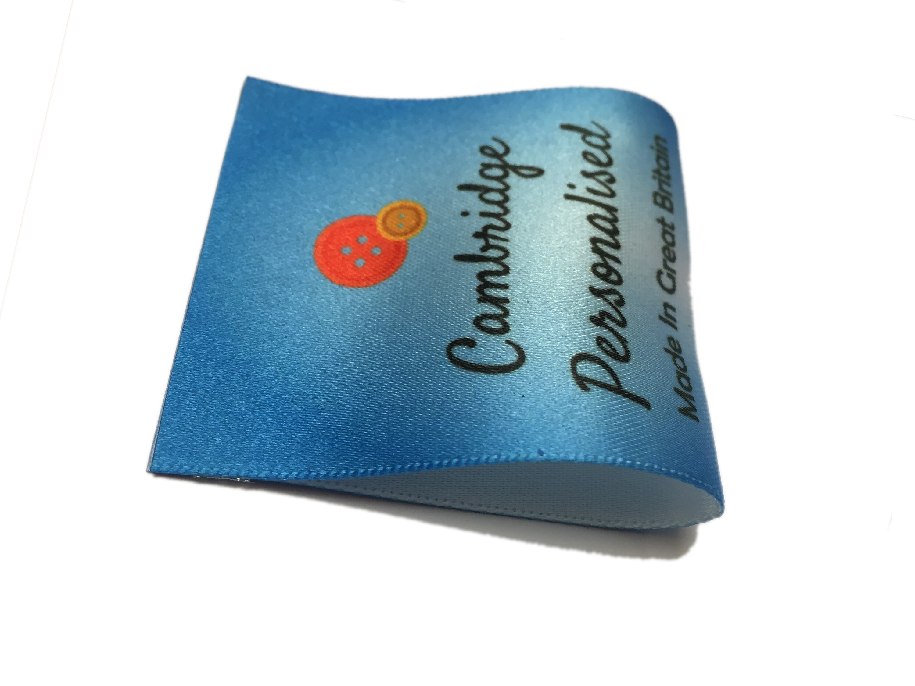Custom Clothing Labels Fabric Labels Satin Folded Labels Etsy UK