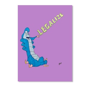 Naklejka Legalize Weed Alicja w Krainie Czarów