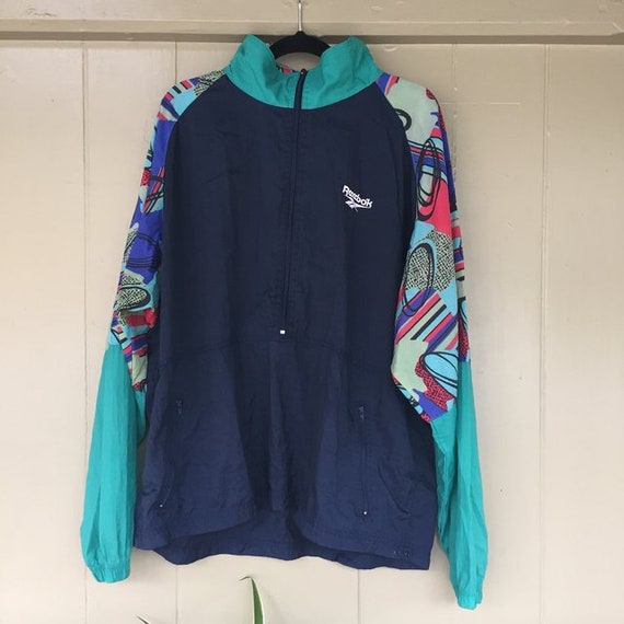 vintage reebok windbreaker