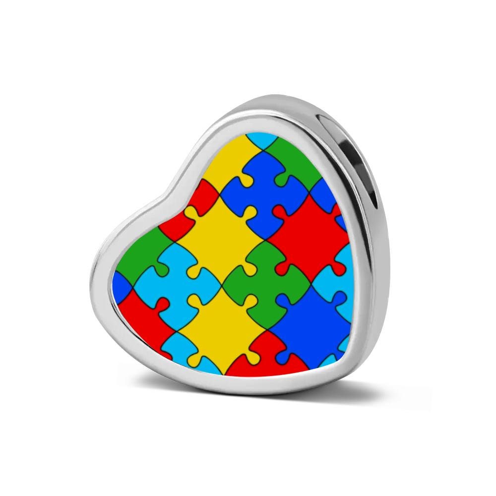 Puzzle Piece Charms Puzzle Charms Silver Puzzle Puzzle Piece Charms Puzzle Charms Silver Puzzle