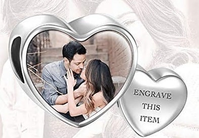 送税込【AMY O】Engraved Heart Charm チャーム 刻印(2色)国内発 送税込【AMY O】Engraved Heart Charm チャーム 刻印(2色)国内発