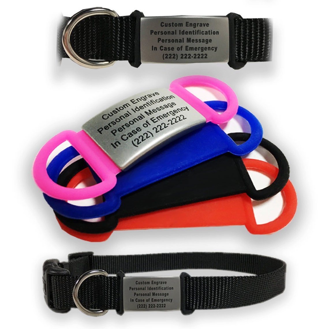 Dog Tag Medical Pet ID Tag Waterproof Durable Etsy