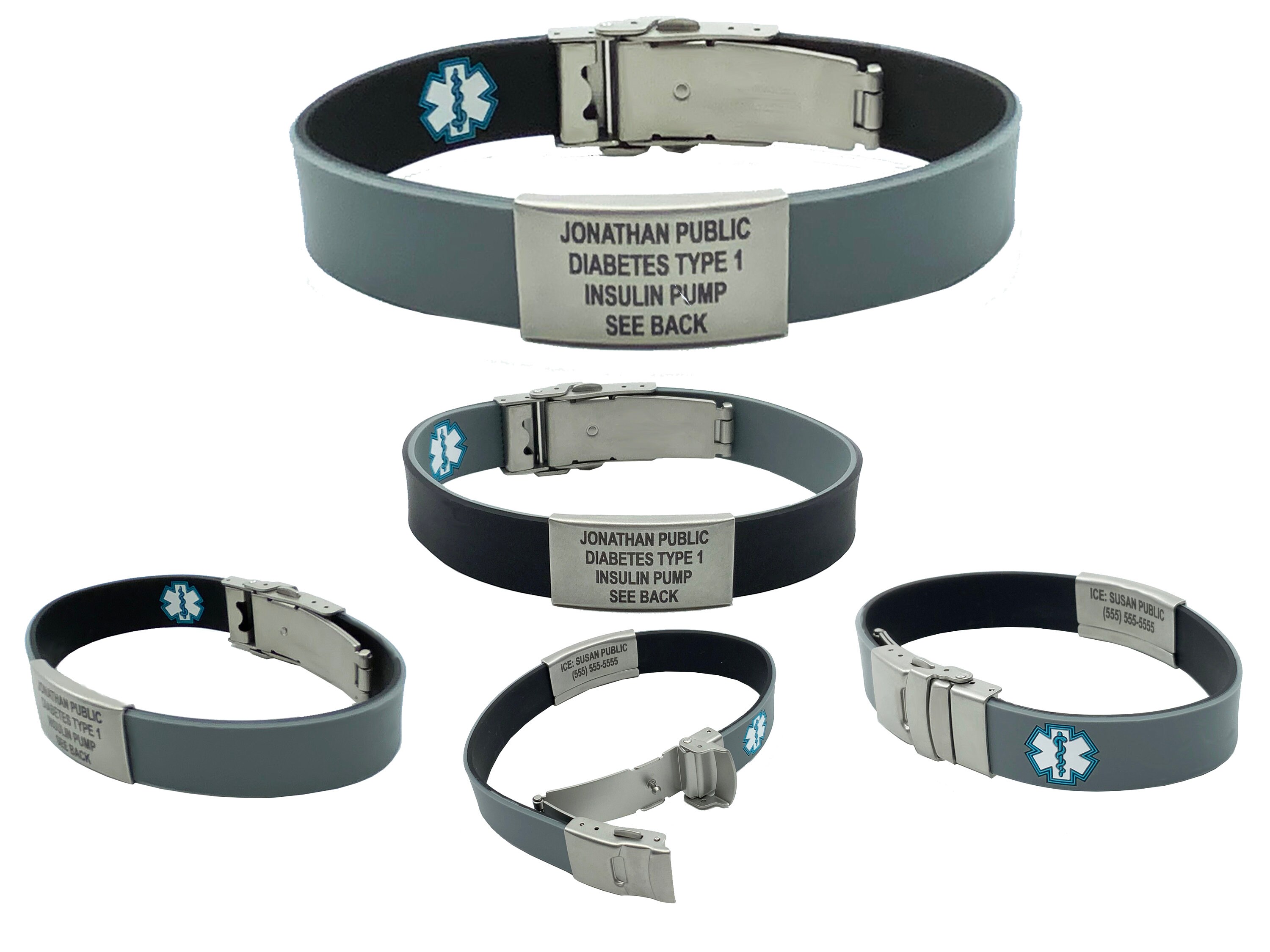 Waterproof medical bracelets deals