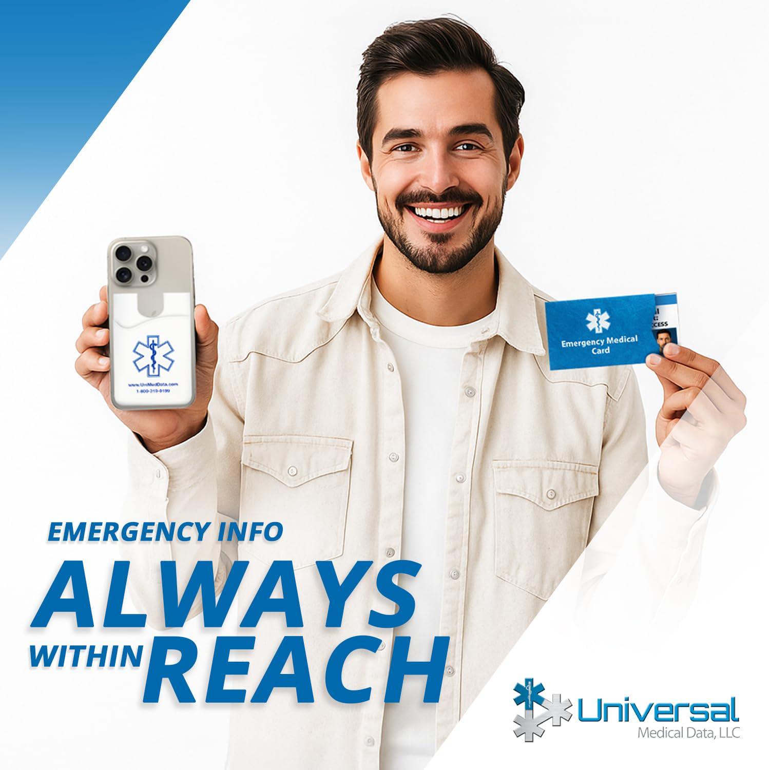 10 stuks Emergency Medische Informatie ID-kaart