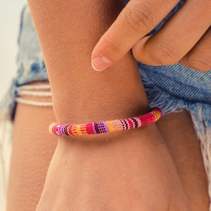 Boho Surfer Bracelet  Women / Men - Handmade Festival Jewelry - 100% waterproof - Summer Beach Accessories - Ethnic Hippie