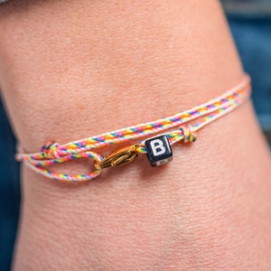 Pulsera personalizada con letra Pulsera con letras Pareja Pulsera de la amistad individual Regalo Mejor amiga