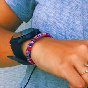 Boho Surfer Bracelet  Women / Men - Handmade Festival Jewelry - 100% waterproof - Summer Beach Accessories - Ethnic Hippie
