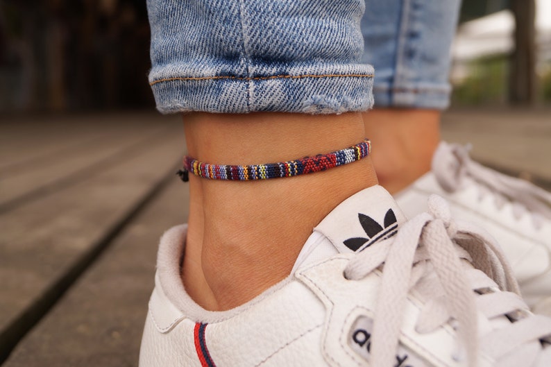 Surfer Beach Anklet for Women and Men  Womens Boho Ethno image 3