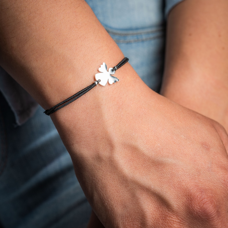 Schutzengel Armband – Silbernes Glücksarmband Mit Metall-Anhänger Für Damen, Kinder & Als Geschenk