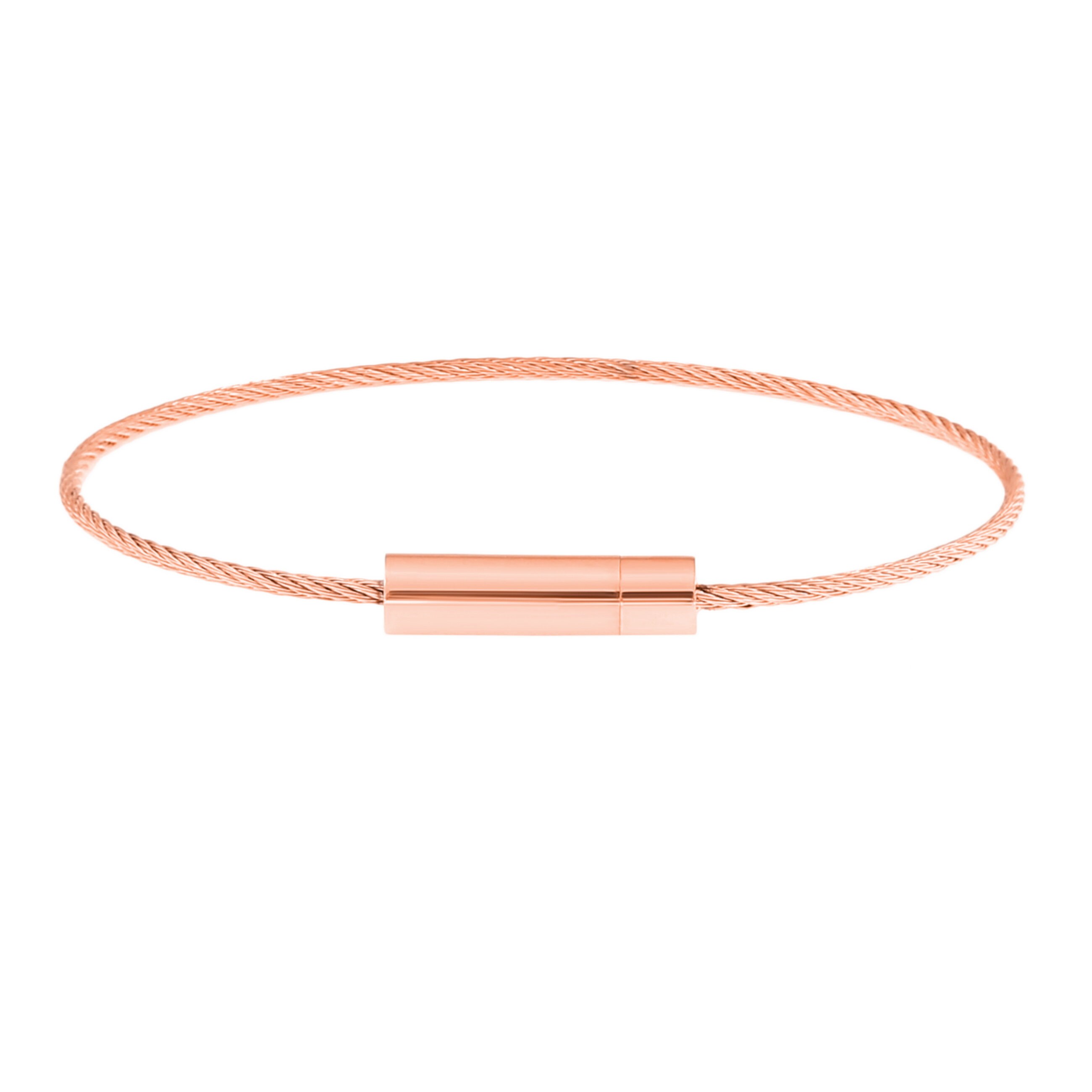 ☆ブレスレット Minimalistic Squares Minimalist Bracelet With Screw Clasp • Silver Gold Black